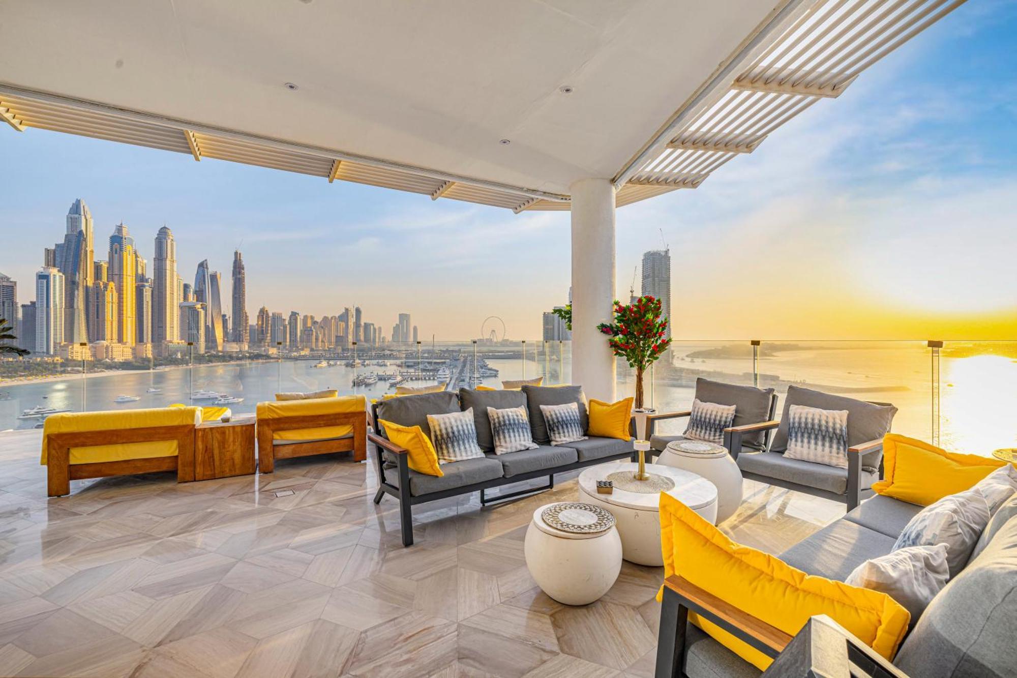 Five Palm Jumeirah 2Br Luxury Penthouse , Full Marina See View With Private Pool Дубай Экстерьер фото