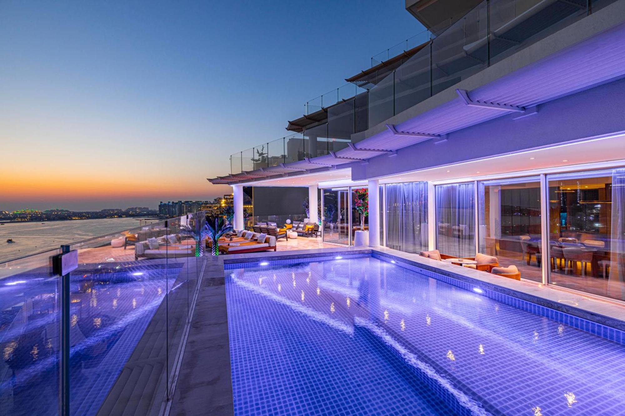 Five Palm Jumeirah 2Br Luxury Penthouse , Full Marina See View With Private Pool Дубай Экстерьер фото